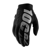 Мотоперчатки женские 100% Brisker Womens Glove Black/Grey M (11016-057-09)