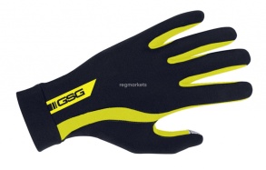 Велоперчатки GSG Glacier Racing Gloves (Взрослый, XL, желтый, 2018 (12233-012-XL))