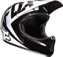 Велошлем Fox Rampage Race Helmet Black/White M