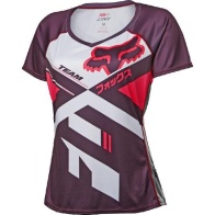 Велоджерси женская Fox Lynx SS Womens Jersey Plum M