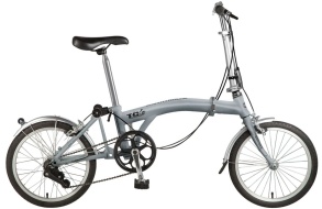 Велосипед NOVATRACK 16" TG-16 складной алюминиевый, рама в 2 сложения, 3 ск. #117051