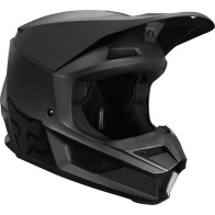 Мотошлем подростковый Fox V1 Matte Youth Helmet Black L 50.8-52.1cm (16456-255-L)