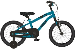 Велосипед NOVATRACK 16" PRIME алюм., синий, полная защита цепи, торм V-brake, короткие крылья