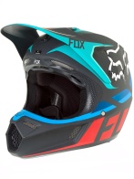 Мотошлем Fox V3 Seca Helmet Grey/Red L (17869-037-L)