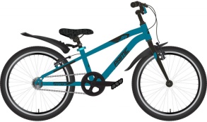 Велосипед NOVATRACK 18" PRIME алюм., синий, тормоза V-brake, короткие крылья 140658
