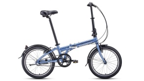 Велосипед FORWARD ENIGMA 20 3.0 (20" 3 ск. рост. 11") 2021, сиреневый/коричневый