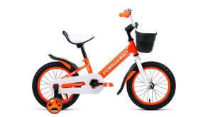 Велосипед FORWARD NITRO 14 (14" 1 ск.) 2021, оранжевый, 1BKW1K1B1027