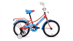 Велосипед Forward AZURE 2021, коралловый/голубой