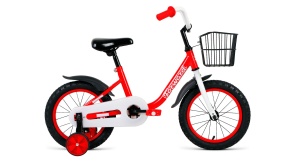 Велосипед FORWARD BARRIO 16 (16" 1 ск.) 2021, красный, 1BKW1K1C1008