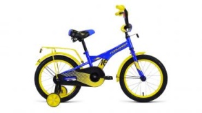 Велосипед Forward CROCKY 2021, синий/желтый