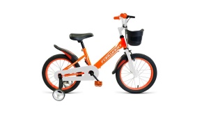 Велосипед Forward NITRO 18 (18" 1 ск.) 2021, оранжевый, 1BKW1K1D1032