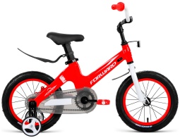 Велосипед Forward COSMO 14 (14" 1 ск.) 2021, красный, 1BKW1K7B1003