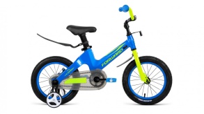Велосипед Forward COSMO 14 (14" 1 ск.) 2021, синий, 1BKW1K7B1004