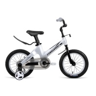 Велосипед Forward COSMO 14 (14" 1 ск.) 2021, серый, 1BKW1K7B1006