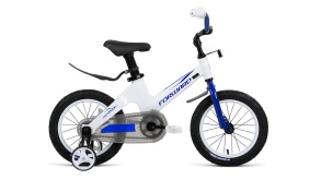 Велосипед Forward COSMO 14 (14" 1 ск.) 2021, белый, 1BKW1K7B1008