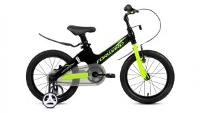 Велосипед Forward COSMO 2021, черный/зеленый