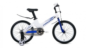 Велосипед Forward COSMO 18 (18" 1 ск.) 2021, белый, 1BKW1K7D1008