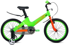 Велосипед Forward COSMO 18 (18" 1 ск.) 2021, зеленый, 1BKW1K7D1009