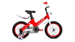 Велосипед FORWARD COSMO 18 2.0 (18" 1 ск.) 2021, красный, 1BKW1K7D1021
