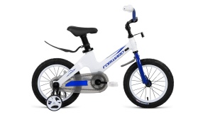 Велосипед FORWARD COSMO 18 2.0 (18" 1 ск.) 2021, белый, 1BKW1K7D1026