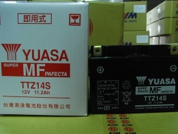 АКБ Yuasa TTZ14S 150x87x110 + - SYM Maxsym 400 Maxsym 600 JoyRide 200 Maxsym 500 JoyMax 300 Wolf 250
