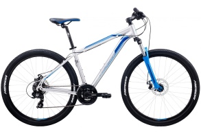 Велосипед Merida 2020 Big.Seven 10-MD 27.5" Silver/BlueDecal