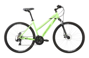 Велосипед Merida Crossway 10-MD Lady К:700C Рама:M(51cm) SilkLiteGreen(Black/Green) (2000053536356)