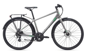 Велосипед Giant LIV Alight 2 DD City Disc 2020 темно-серебрянный