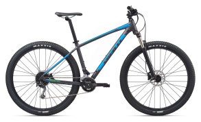 Велосипед Giant Talon 29 2-GE 2020 угольный/синий