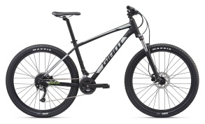 Велосипед Giant Talon 29 3-GE 2020 черный/зеленый