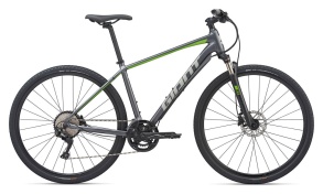 Велосипед Giant Roam 1 Disc 2020, размер: XL, цвет: угольный/зеленый