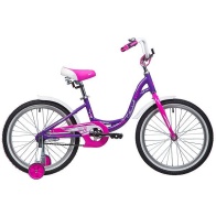 Велосипед NOVATRACK 20" ANGEL, фиолетовый,134077