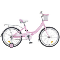 Велосипед NOVATRACK 20" GIRLISH line,розовый, 134090