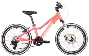 Велосипед STINGER 20" FIONA KID розовый, алюминий, размер 10"
