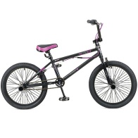 Велосипед Stinger 20" BMX ACE, черный мат, с гироротором