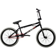 Велосипед NOVATRACK 20" BMX CROW сталь 21'', черный, U-BRAKE