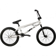 Велосипед NOVATRACK 20" BMX PSYCHO серебристый, сталь , гироротор, рама 21"