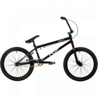 Велосипед NOVATRACK 20" BMX REPLAY чёрный, сталь Cr-Mo, рама 21"