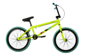 Велосипед NOVATRACK 20" BMX WOLF сталь 21'', зеленый, U-BRAKE