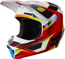 Мотошлем Fox V1 Motif Helmet Red/White M 57-58cm (21775-054-M)