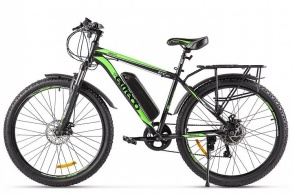Велогибрид Eltreco XT 800 new Зеленый/черный