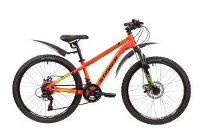 Велосипед Stinger 24" Element Evo 12" оранжевый 139826