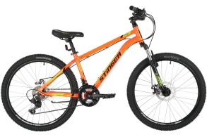 Велосипед STINGER 24" ELEMENT EVO оранжевый