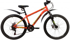 Велосипед Stinger 24" Element Evo 14" оранжевый 139827