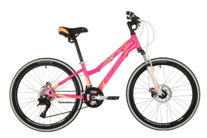 Велосипед STINGER 24" LAGUNA D розовый MICROSHIFT