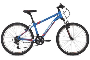 Велосипед Stinger 24" Element 12"; синий