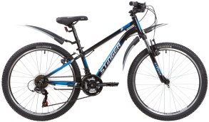 Велосипед Stinger 24" Element STD 12" черный 139828