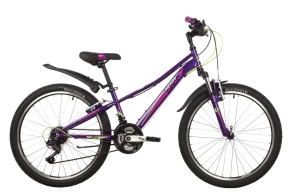 Велосипед NOVATRACK 24" VALIANT, фиолетовый