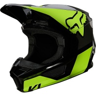 Мотошлем Fox V1 Revn Helmet (Взрослый, L, желтый, 2021 (25819-130-L))