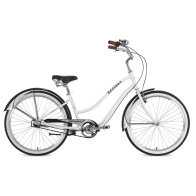 Велосипед STINGER 26" CRUISER 3SL белый, CRUISER, 16"